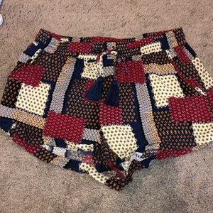 PATTERNED SHORTS!